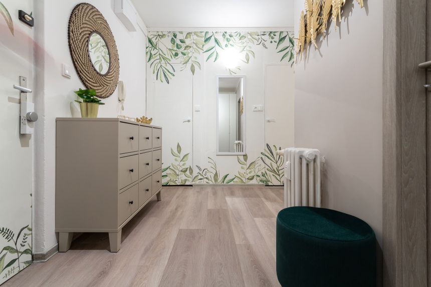 Realization of the corridor - digital printing