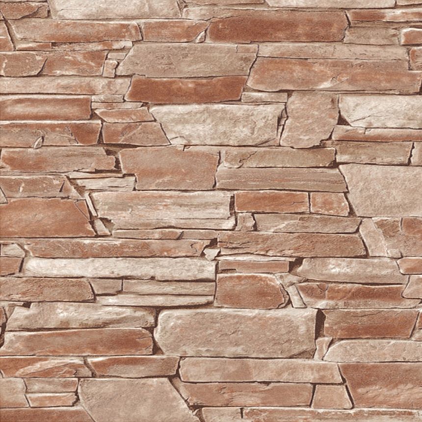 Vinyl washable wallpaper stones, 540105, Vavex 2020