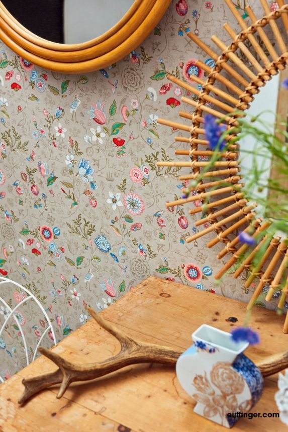 Romantic floral wallpaper 375000, Pip Studio 4, Eijffinger