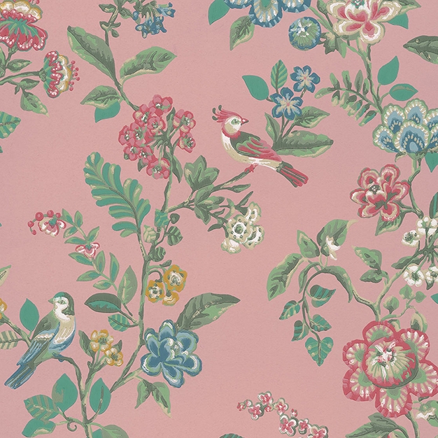 Wallpaper with birds and flowers 375063, Pip Studio 4, Eijffinger
