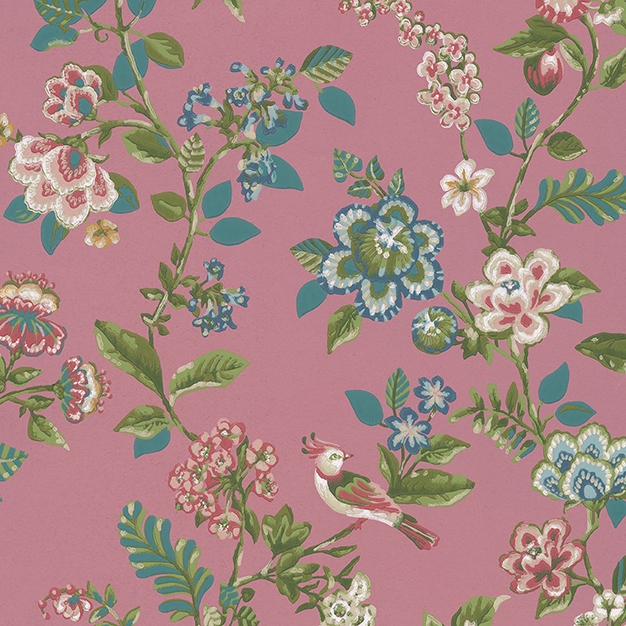 Wallpaper with flowers and birds 375064, Pip Studio 4, Eijffinger