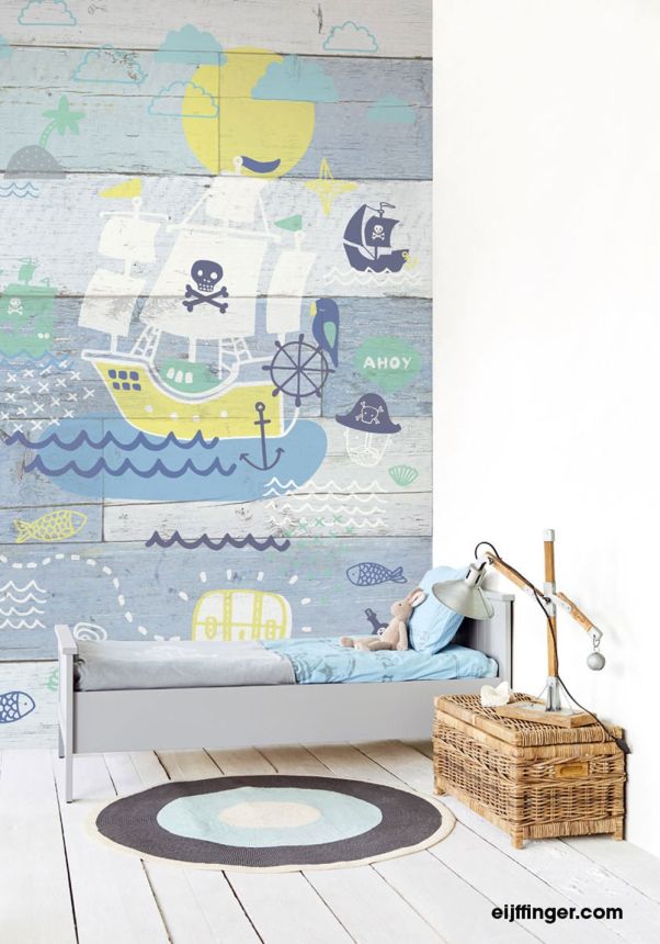Wall mural pro kluky Piráti 364107, Wallpower Junior, Eijffinger