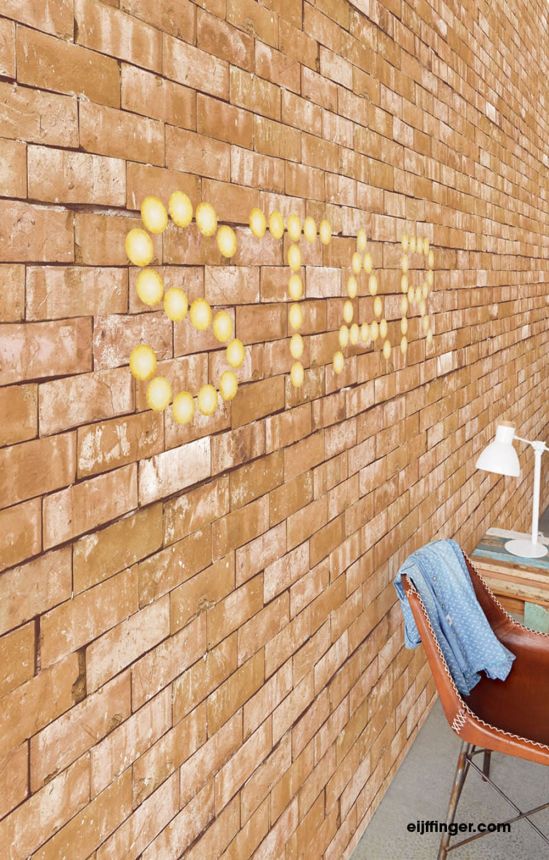 Non-woven wall mural Bricks 364190, Wallpower Junior, Eijffinger
