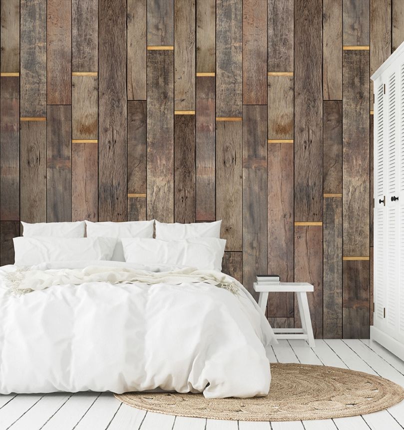 Wall mural Wood A41501, 159 x 280 cm, Collector, Murals, Grandeco