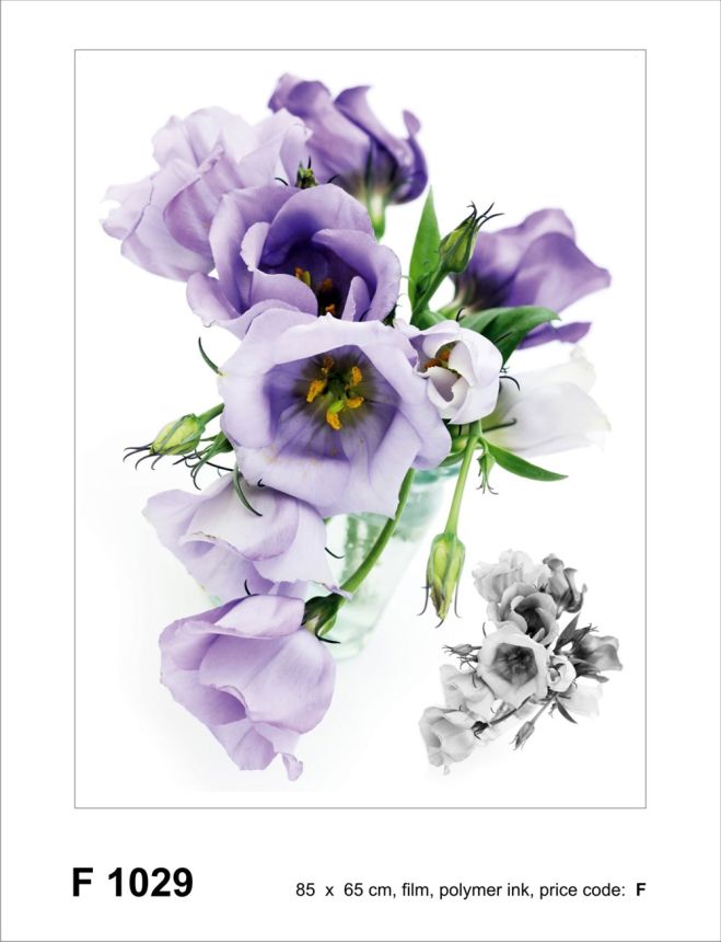 Self-adhesive wall decoration F 1029, Flowers, AG Design