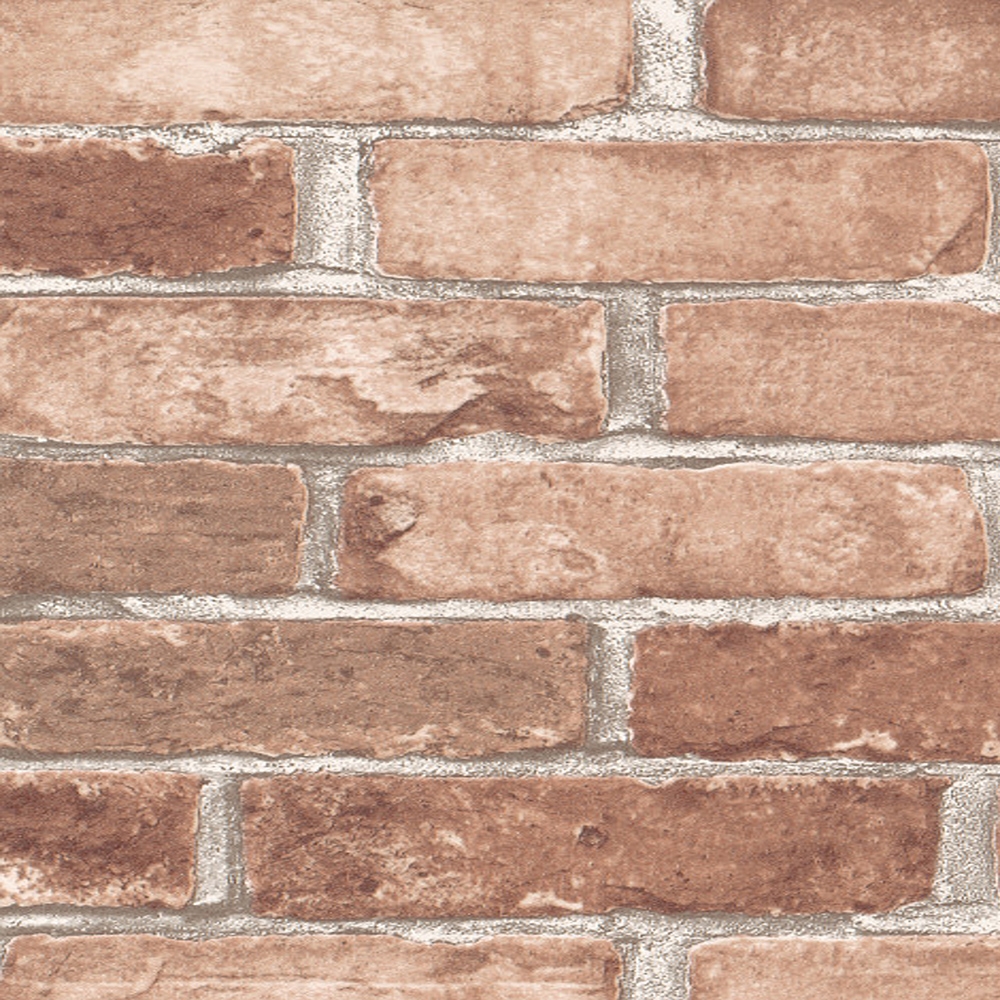 Vinyl washable wallpaper 540101, bricks, Vavex 2020