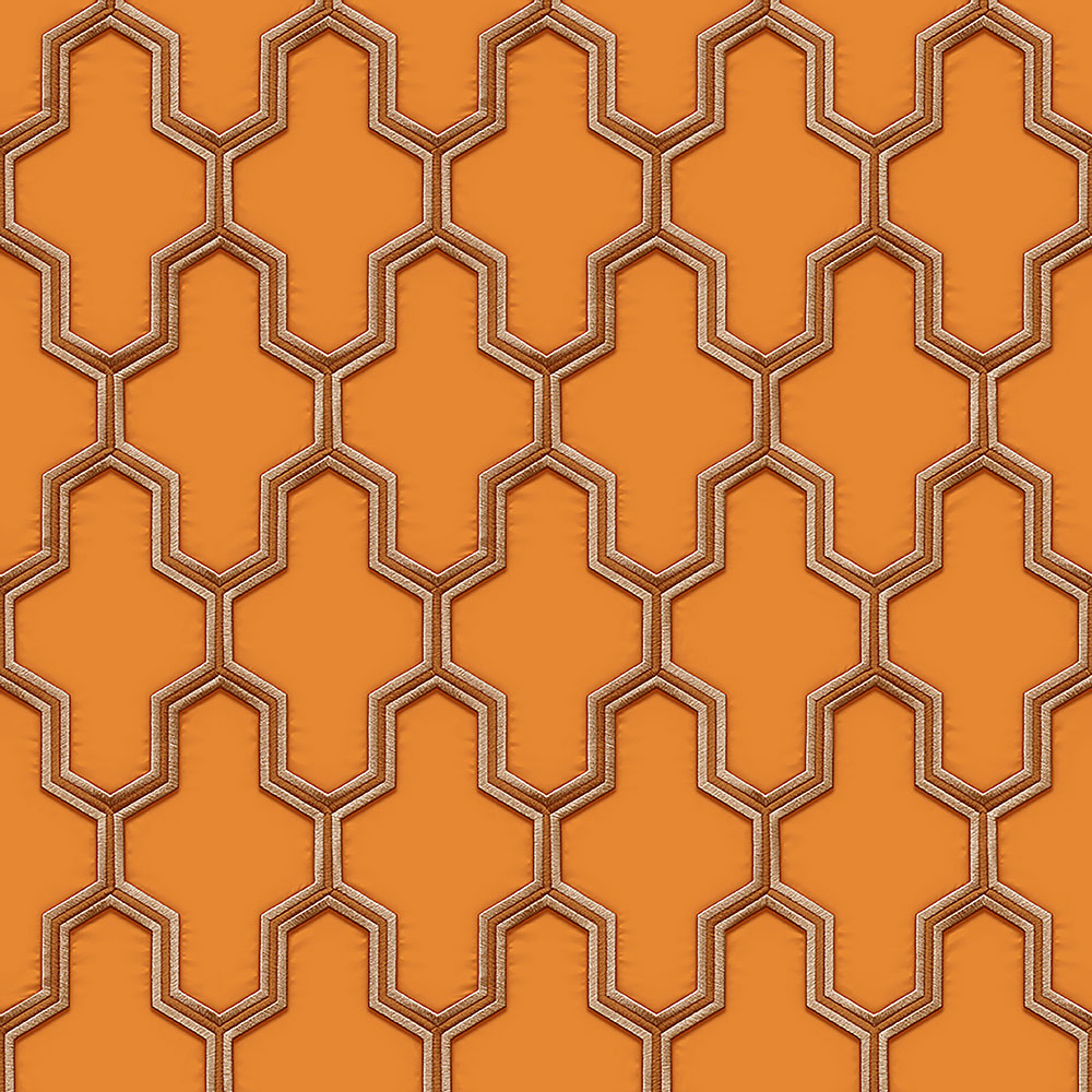 Luxury wallpaper geometric wallpaper WF121026, Wall Fabric, ID Design 