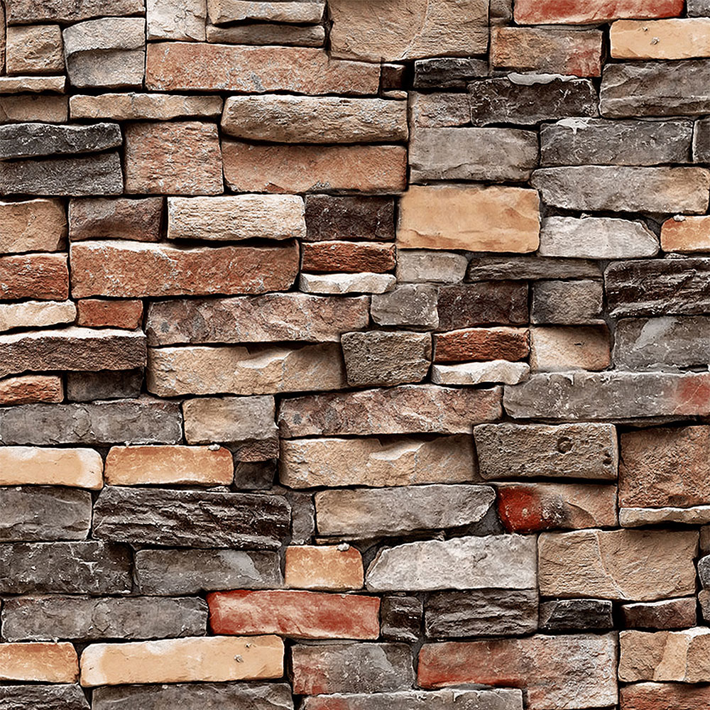 Washable stone wallpaper, stone wall imitation, 555192, Old Friends 3, Vavex 2025