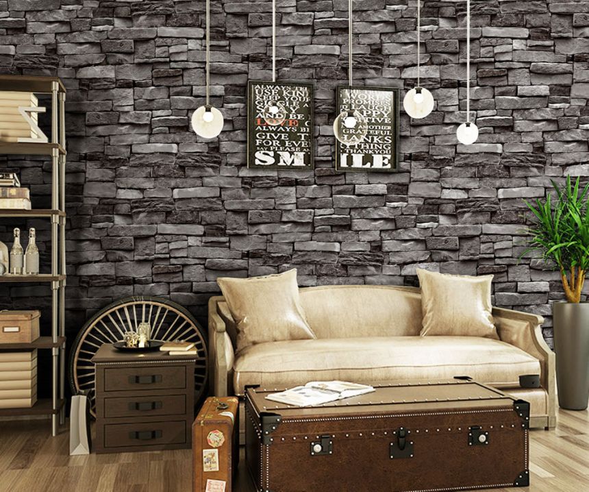 Washable stone wallpaper, stone wall imitation, 555193, Old Friends 3, Vavex 2025