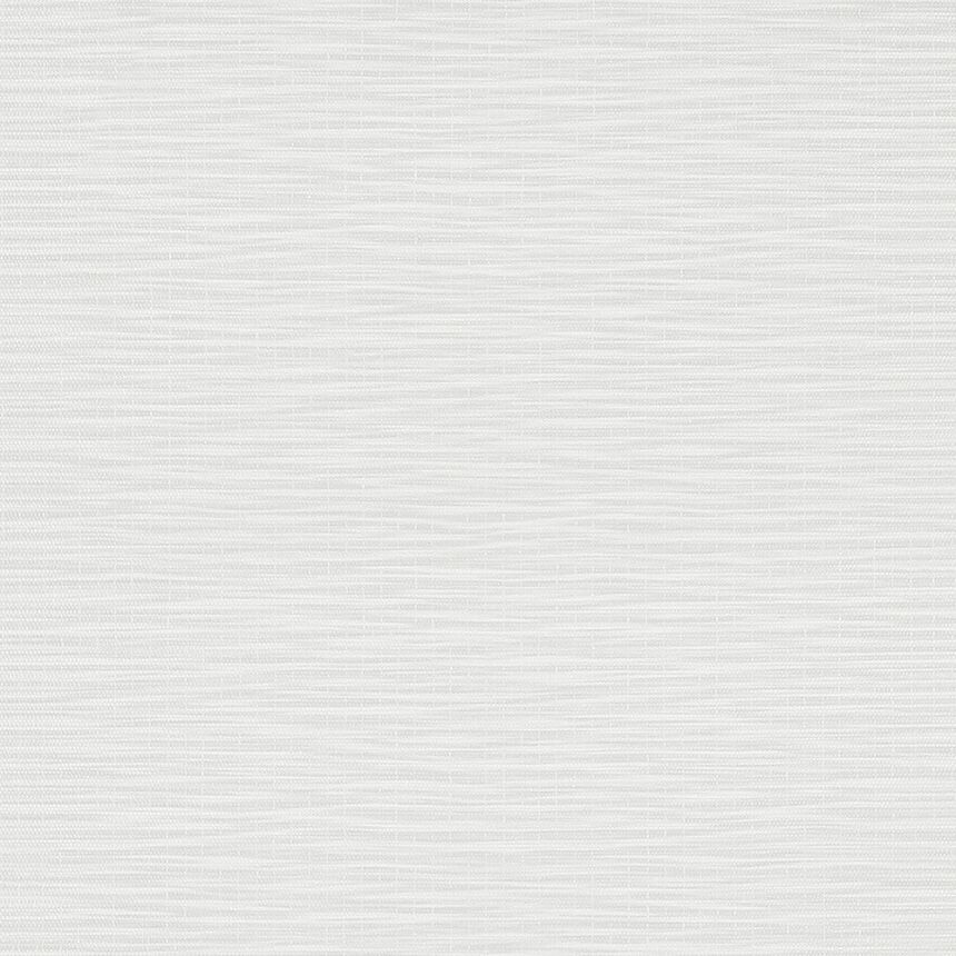 Luxury white-grey wallpaper, woven raffia pattern 33322, Botanica, Marburg