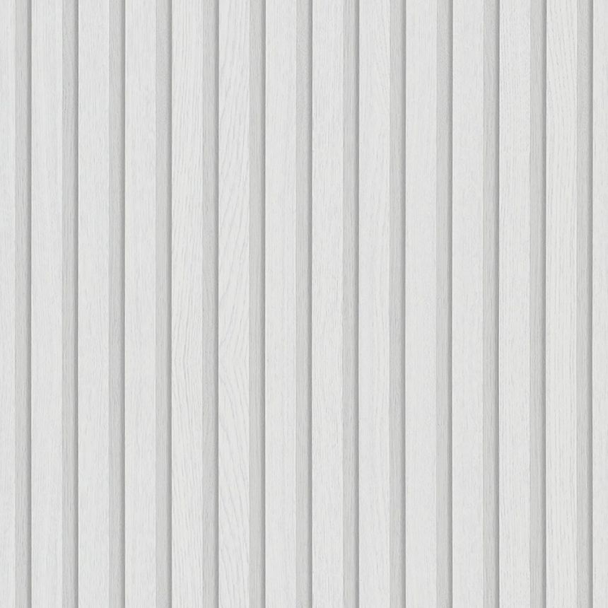 Luxury gray-white 3D wallpaper wood effect 33956, Botanica, Marburg
