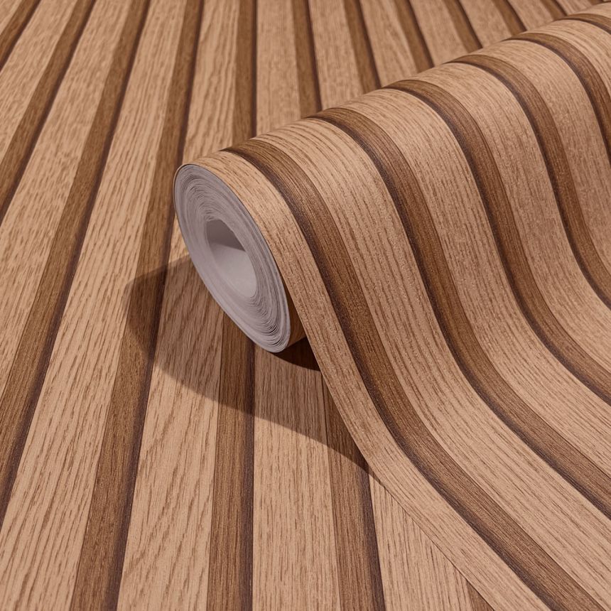 Luxury 3D wallpaper wood effect 33958, Botanica, Marburg