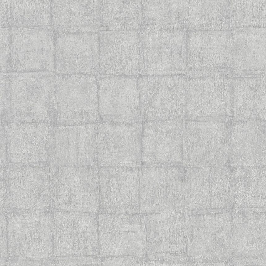 Luxury grey wallpaper, pattern cubes 33971, Botanica, Marburg