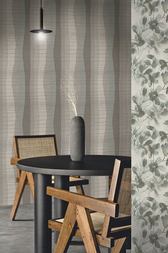 Luxury striped wallpaper 72936, Zen, Emiliana Parati 