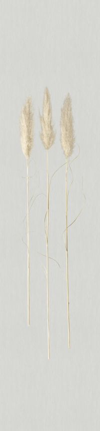 Non-woven wall mural, blades of grass 33270, 0,7 x 3,3m, Natural Opulence, Marburg
