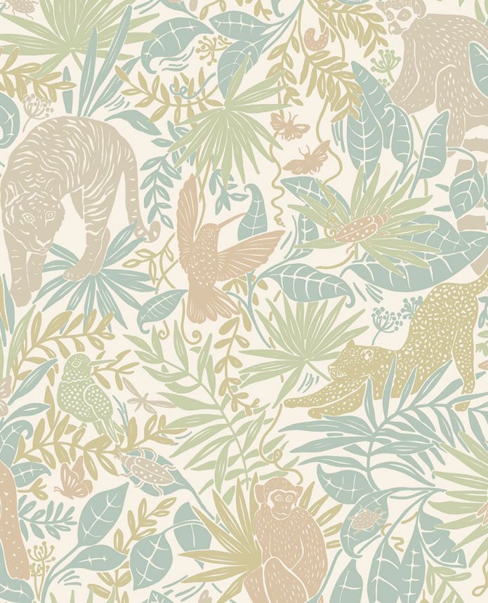 Children's wallpaper jungle 323020, Explore, Eijffinger