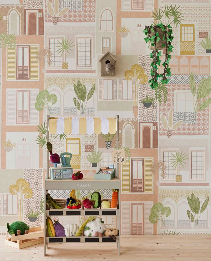Wall mural with windows 323106  2,12x2,8m Explore Eijffinger