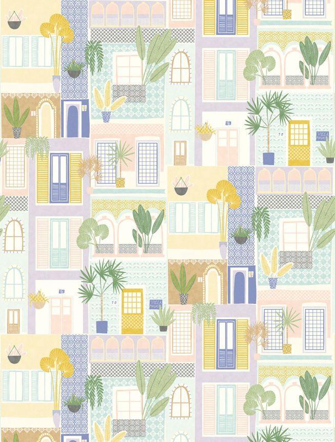 Wall mural with windows 323107  2,12x2,8m Explore Eijffinger