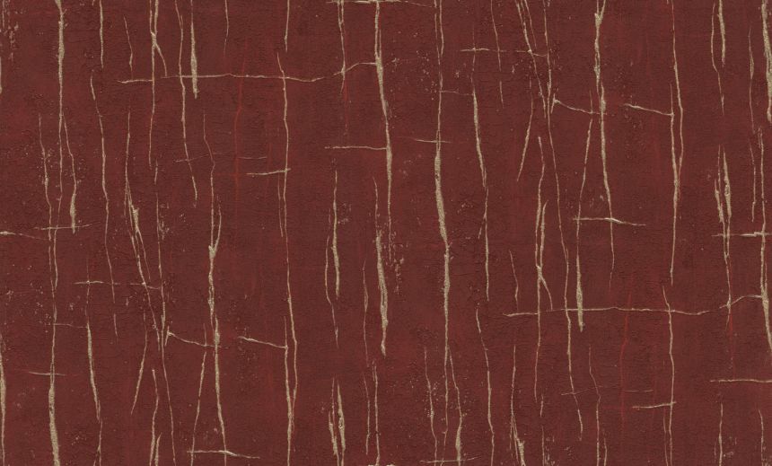 Luxury burgundy-gold wallpaper, imitation of cracked plaster, 86046, Valentin Yudashkin 5, Emiliana Parati