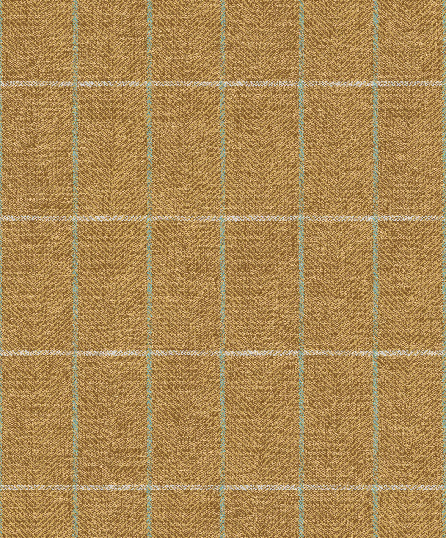 Gold-brown wallpaper, fabric imitation, ILA802, Aquila, Khroma by Masureel