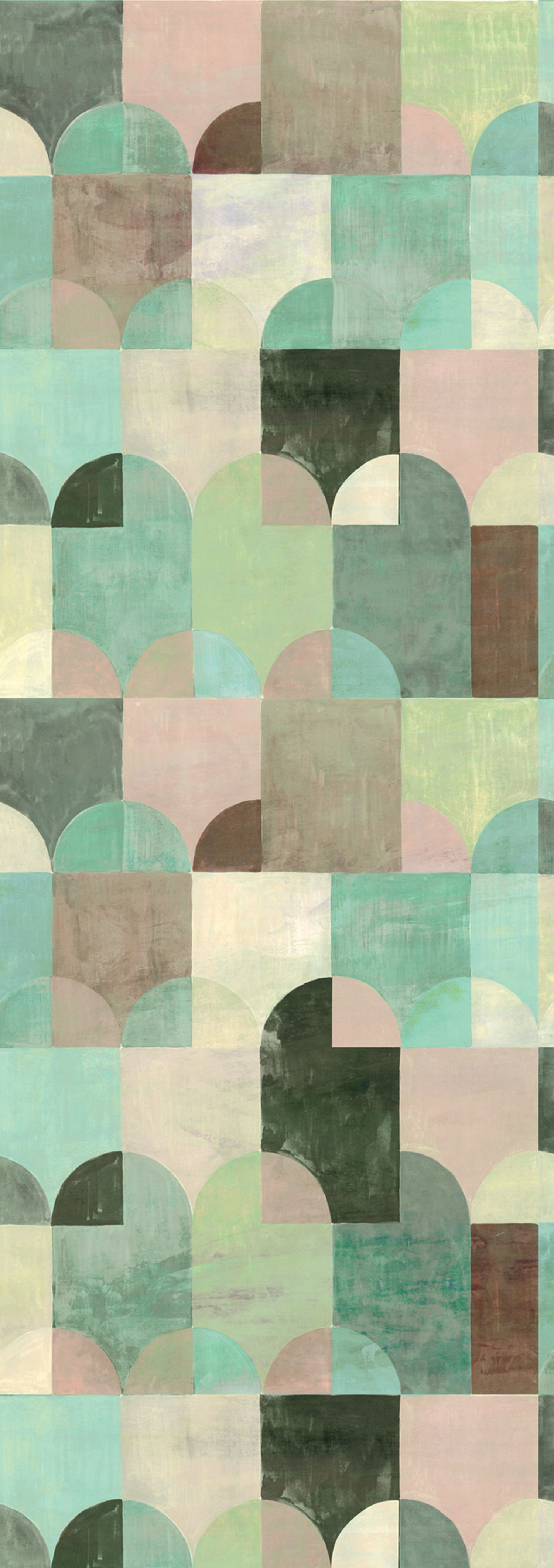 Non-woven geometric wall mural, DGILA2051, Aquila, Khroma by Masureel