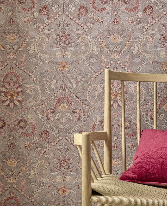 Old pink baroque wallpaper, 333150 Pip Studio 6, Eijffinger