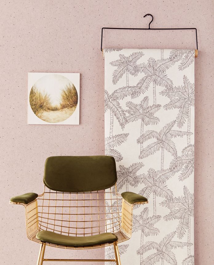 Pink wallpaper, dots, 333224, Unify, Eijffinger