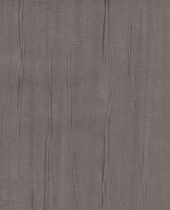 Brown non-woven wallpaper, fabric imitation, 333253, Unify, Eijffinger