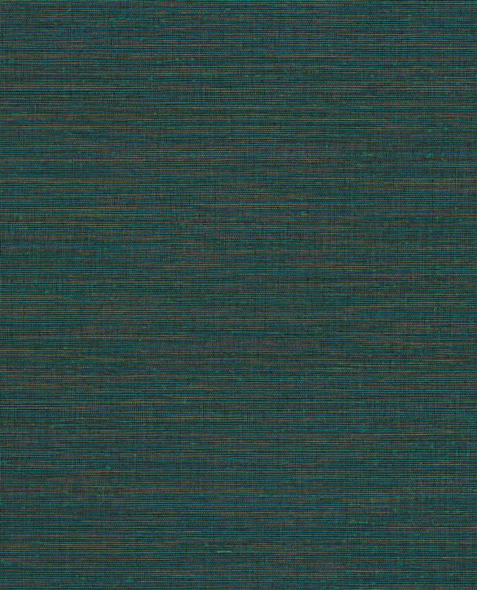 Green-blue non-woven wallpaper, fabric imitation, 333288, Unify, Eijffinger