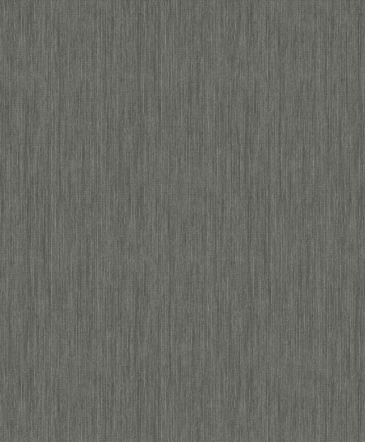 Non-woven wallpaper, black, fabric imitation, BA26019,  Brazil, Shades of Colour, Decoprint