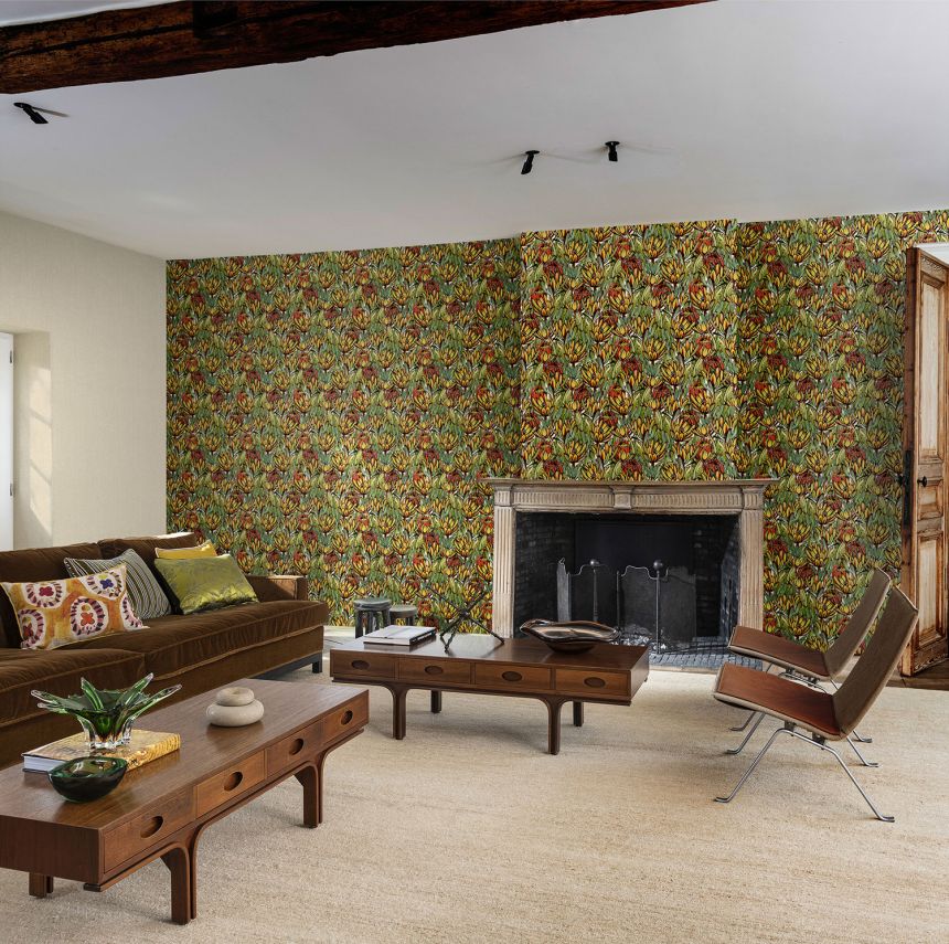 Floral non-woven wallpaper, BA26033, Brazil, Decoprint