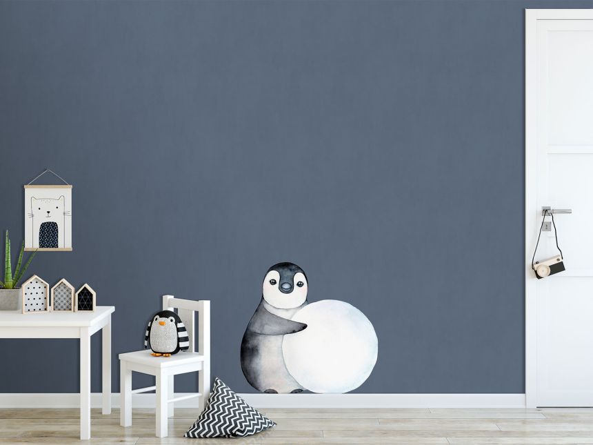 Pre-pasted non-woven wallpaper, Penguin decoration, PLC005, Platinum Shapes, Decoprint