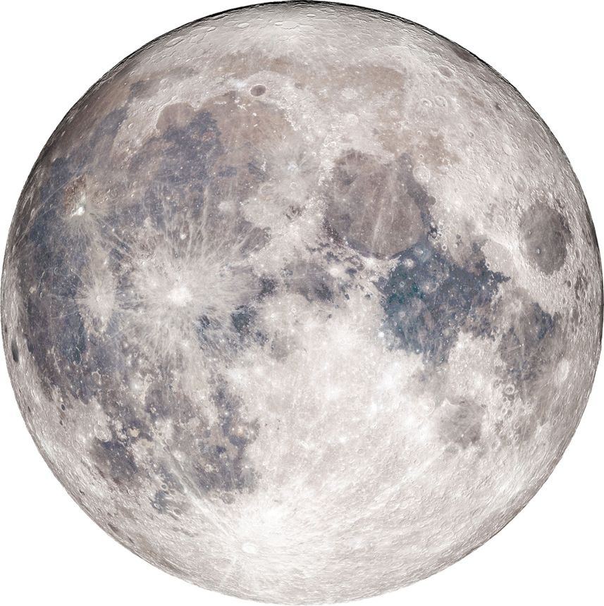 Pre-pasted non-woven wallpaper, decoration Moon, PLC060, Platinum Shapes, Decoprint