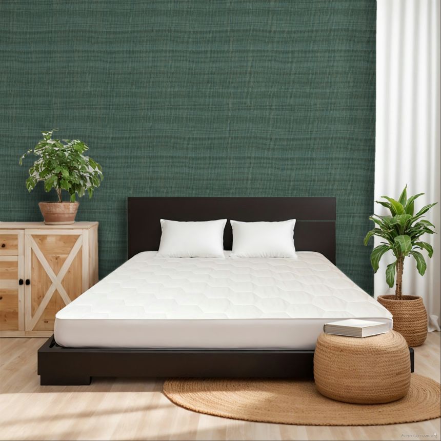 Green-gold textured wallpaper CU1007, Cumaru, Grandeco