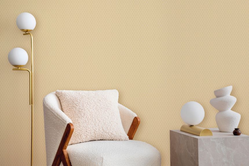 Luxury beige geometric wallpaper, Z21738, Tradizione Italiana, Zambaiti Parati