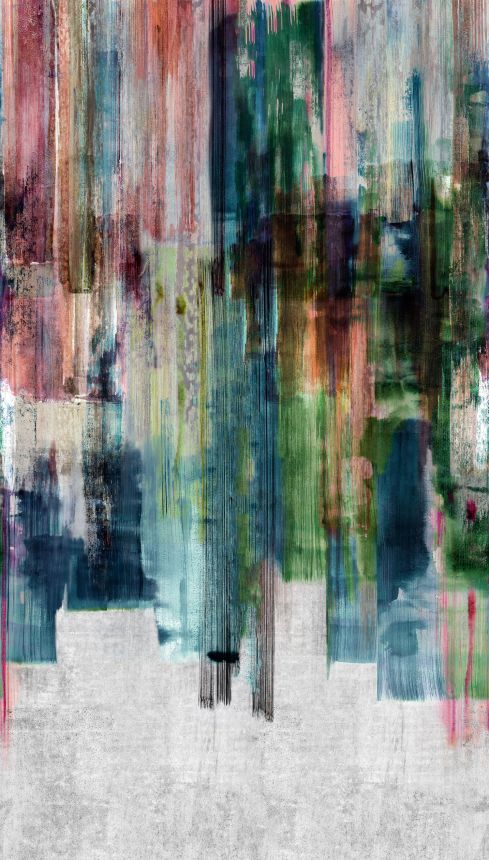 Abstract wall mural, Stripes, ML3901, Mural Young Edition, Grandeco