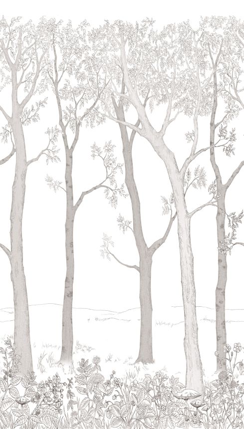 Wall mural, Forest, trees, ML1701, Mural Young Edition, Grandeco