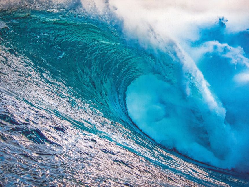Wall mural, Sea, waves, ML1301, Mural Young Edition, Grandeco