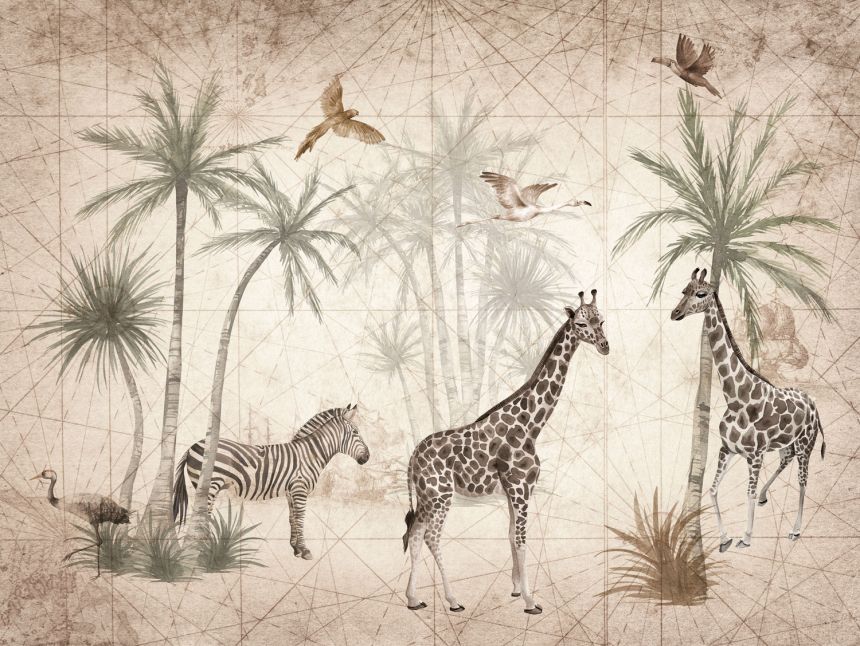 Wall mural, Safari, ML1501, Mural Young Edition, Grandeco