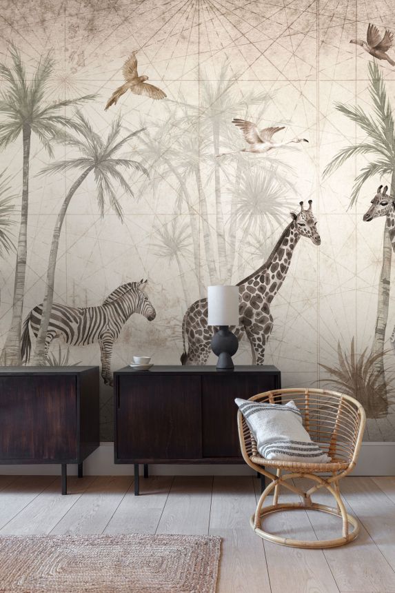 Wall mural, Safari, ML1501, Mural Young Edition, Grandeco