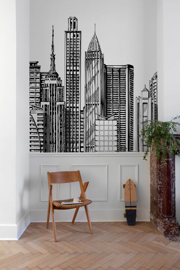 Graphic wall mura, City, ML4001, Mural Young Edition, Grandeco