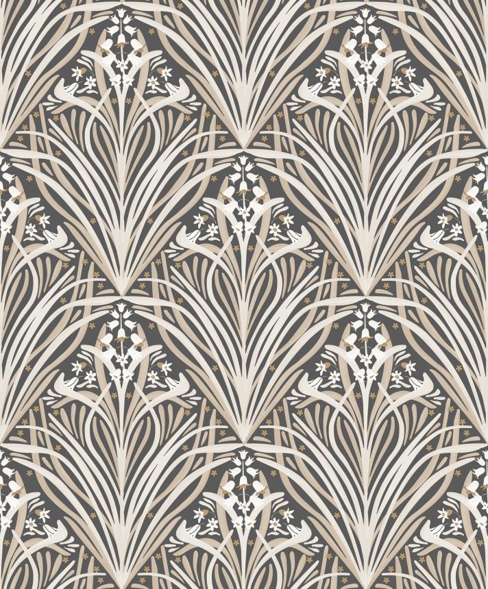 Floral wallpaper, Art Deco, M66109, Elegance, Ugepa