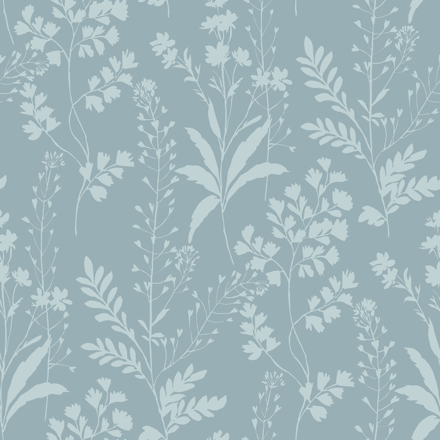 Green wallpaper, leaves, M52804, Botanique, Ugepa