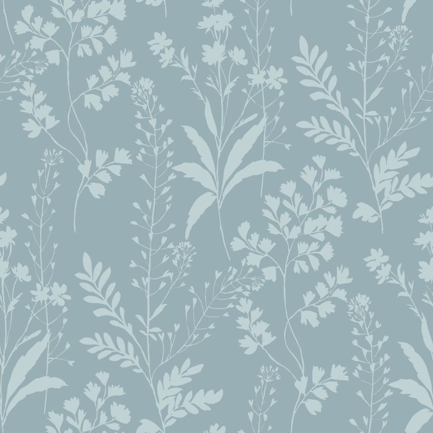 Green wallpaper, leaves, M52804, Botanique, Ugepa