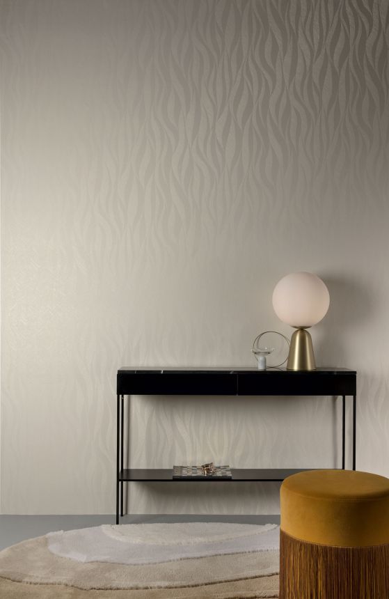 Black wallpaper, waves, TI3105, Time 2025, Grandeco