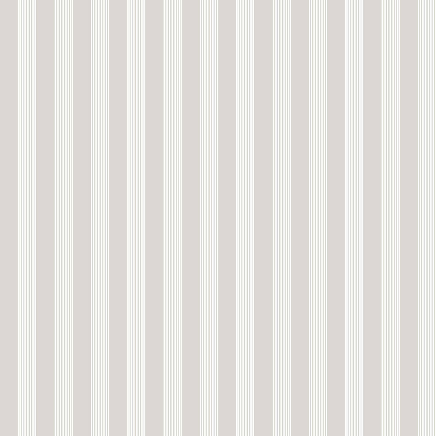 Gray wallpaper with white stripes, 12381, Fiori Country, Parato
