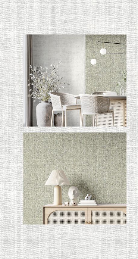 Gold non-woven wallpaper, fine texture, 24443, Textum, Cristiana Masi by Parato