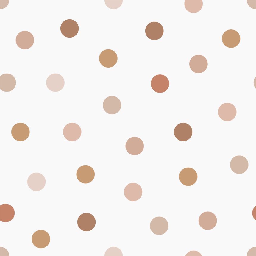 Non-woven wallpaper, polka dots, 139349, To the Moon and Back, Esta Home