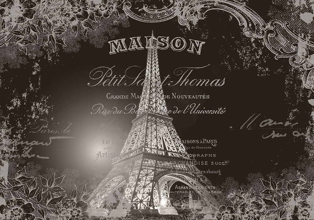 Non-woven photo mural wallpaper Paris 22115, 416 x 254 cm, Photomurals, Vavex