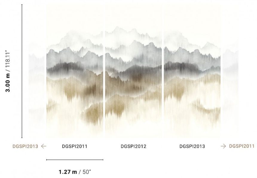 Wall mural, Forest, landscape, DGSPI2011, Spirit of Nature, Khroma by Masureel